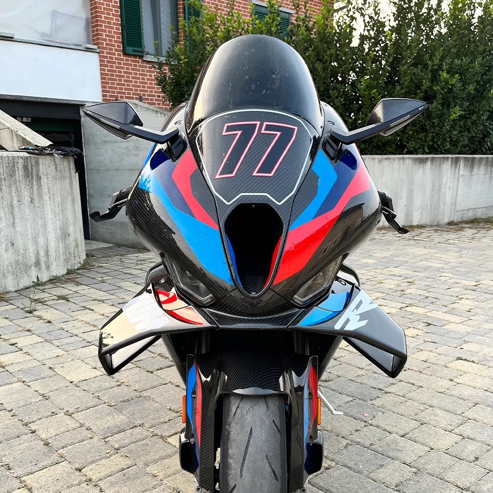 DB Race DAEMON Mirrors With Indicators for the BMW M1000RR (2023+) DB Race DAEMON Mirrors With Indicators for the BMW M1000RR (2023+)